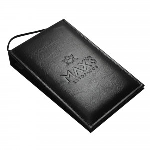 Pasta Mostruário de Tecido em Couro Sintético 26x17x6cm