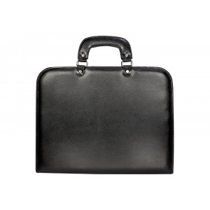 Maleta Executiva com Alça de Mão em Couro Sintético 29,5x38x7cm
