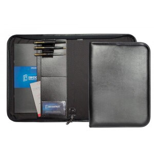 Pasta Executiva com Zíper em Couro Sintético 38x27x3,5cm