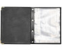 Cardápio A4 Luxo em Couro Sintético 10 Env. Plásticos 31,5x24cm