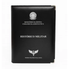 Pasta Histórico Militar com Personalização Individual - Aeronáutica