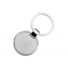 Chaveiro Redondo em Metal com Argola