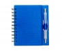 Bloco de Anotações com Capa Plástica AZUL