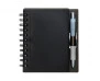 Bloco de Anotações com Capa Plástica PRETO