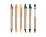 Caneta Ecológica Bambu com Clip Colors
