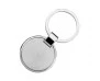 Chaveiro Redondo em Metal com Argola